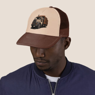Trash Pandas: Dump Truck Trucker Hat Pet