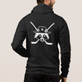 Trash Pandas Hockey Mannen Hoodie (Achterkant)
