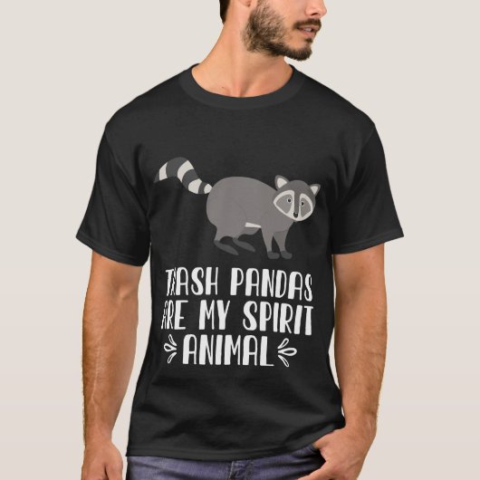 Trash Pandas is mijn geest T-shirt (Voorkant)