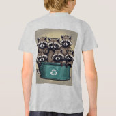 Trash Pandas: Meesters van de Midnight Munchies Tri-Blend Shirt (Achterkant)