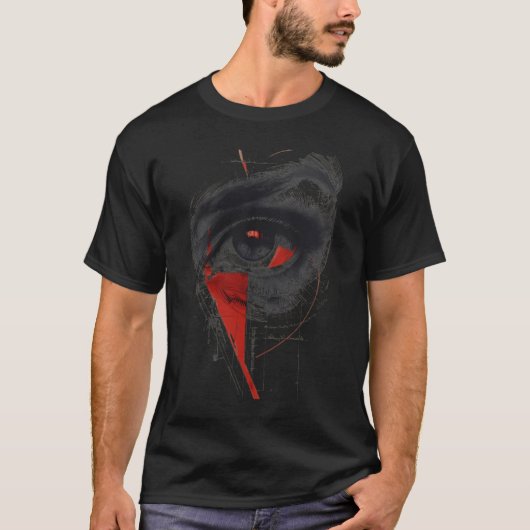 Trash Polka Eye Grafische T-shirt (Voorkant)