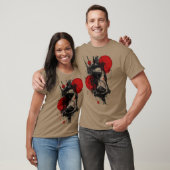 Trash Polka Zandloper Grafische T-shirt (Unisex)