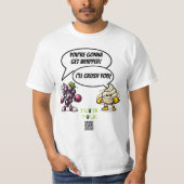 Trash-Talk / Cream vs Grapes — door LoGoss T-shirt (Voorkant)