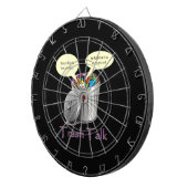 Trash Talk Dartbord (Voorkant Rechts)