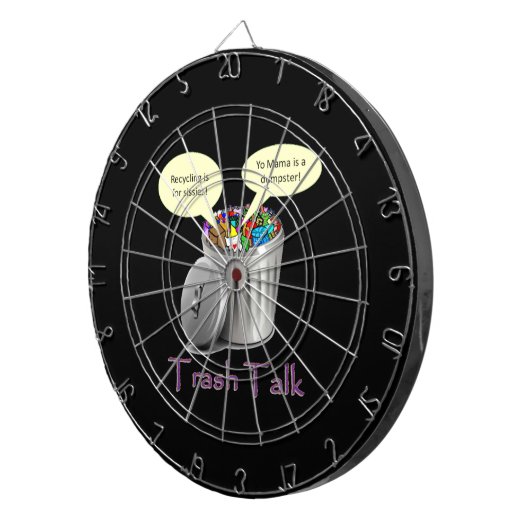 Trash Talk Dartbord (Voorkant Rechts)