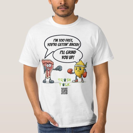 Trash-Talk / Lemon vs T-Bone — door LoGoss T-shirt (Voorkant)