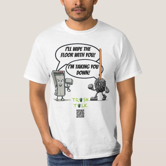 Trash-Talk / Mop vs Vator — door LoGoss T-shirt (Voorkant)