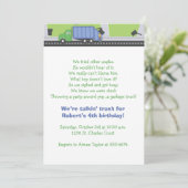 Trash Talking Birthday Kaart (Staand voorkant)