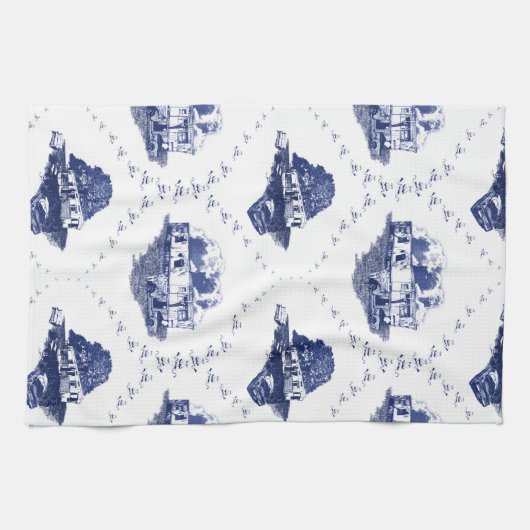 Trash Toile (keukenhanddoek) Theedoek (Horizontaal)