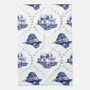 Trash Toile (keukenhanddoek) Theedoek