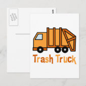 Trash Truck Briefkaart (Voorkant / Achterkant)