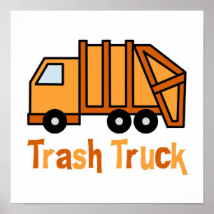 Trash Truck Poster