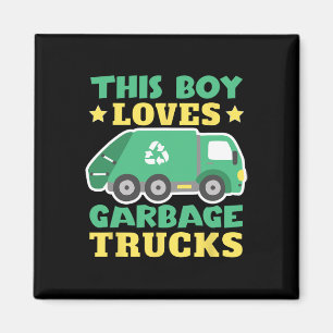 Trash Trucks Peuter Garge Truck Kinder Magneet