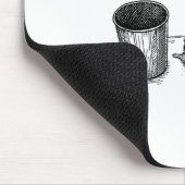 Trashed Panda, Funny Drunk Raccoon, Trash Panda Hu Muismat (Hoek)