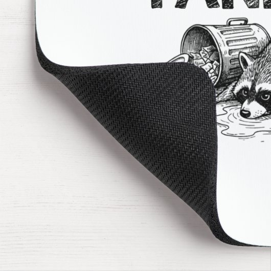 Trashed Panda Funny Drunk Racoon Gets Drunk Meme F Muismat (Hoek)