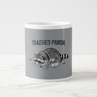 Trashed Panda - Koffiekop Grote Koffiekop