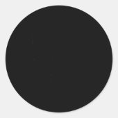 Trashed Panda  Ronde Sticker (Voorkant)