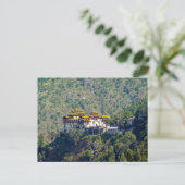 Trashigang Dzong - Oostelijk Bhutan Briefkaart (Staand voorkant)