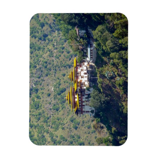 Trashigang Dzong - Oostelijk Bhutan Magneet (Verticaal)