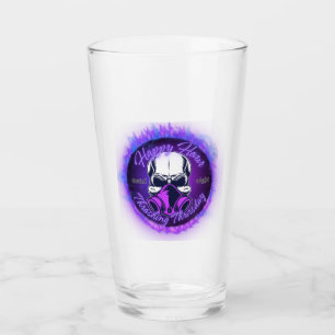 Trashing donderdag glazen beker