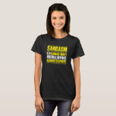 Trashman Sarcasm Garbage Man T-shirt (Voorkant volledig)