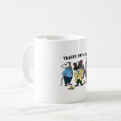 Trashy maar stijlvol koffiemok (Voorkant links)