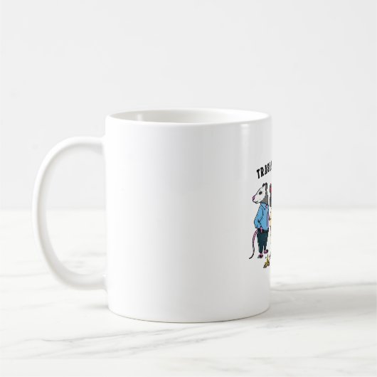 Trashy maar stijlvol koffiemok (Links)