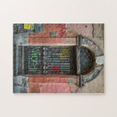 Trastevere deur, Rome Legpuzzel (Horizontaal)