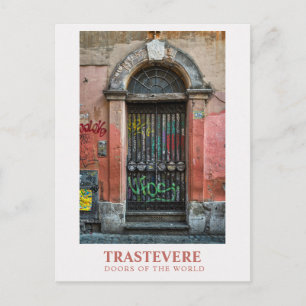 Trastevere, Deuren van de Wereld, Reisprentkaarten Briefkaart