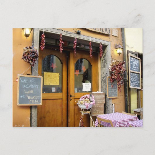 Trastevere filosofie briefkaart (Voorkant)