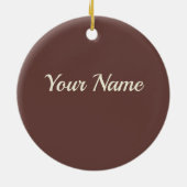 Trastevere Rome Keramisch Ornament (Achterkant)