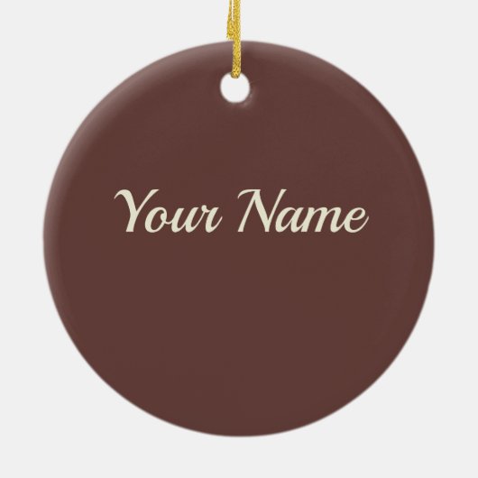 Trastevere Rome Keramisch Ornament (Achterkant)