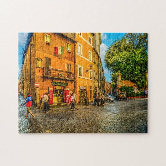 Trastevere Rome. Legpuzzel (Horizontaal)