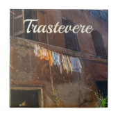 Trastevere Rome Tegeltje (Voorkant)