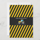 Trauck Birthday Boys Kaart (Achterkant)