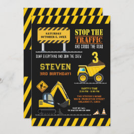 Trauck Birthday Boys Kaart