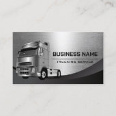 Trauck Company Professional Transport Driver Visitekaartje (Voorkant)