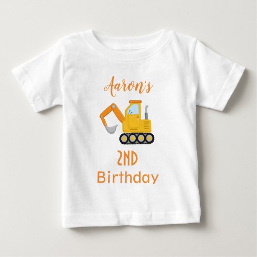 Trauck van de Bouw van Birthday Boy (Voorkant)