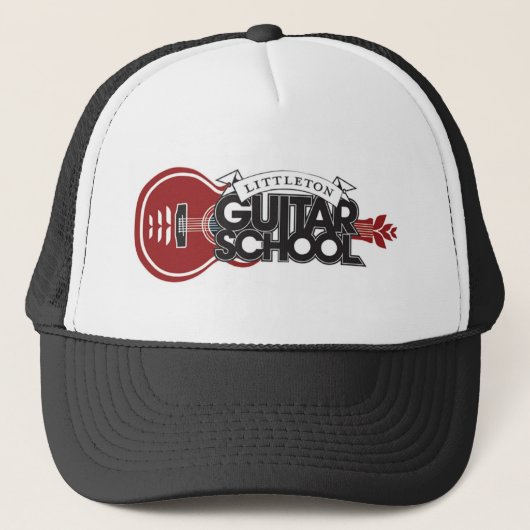 Traucker Hat Littleton Guitar School Trucker Pet (Voorkant)