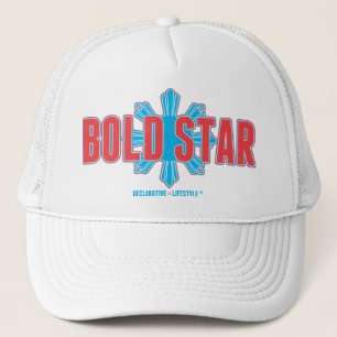 Traucker met standaard sterren voor volledige Logo Trucker Pet
