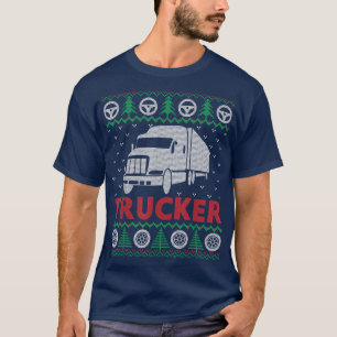 Traucker Proud Ugly Kerstfeest Happy Holiday Pa T-shirt
