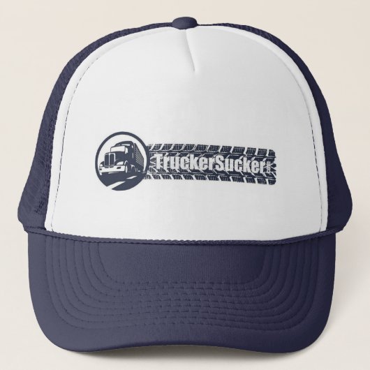TrauckerSucker-bandlooppictogram - vrachtwagenhoed Trucker Pet (Voorkant)