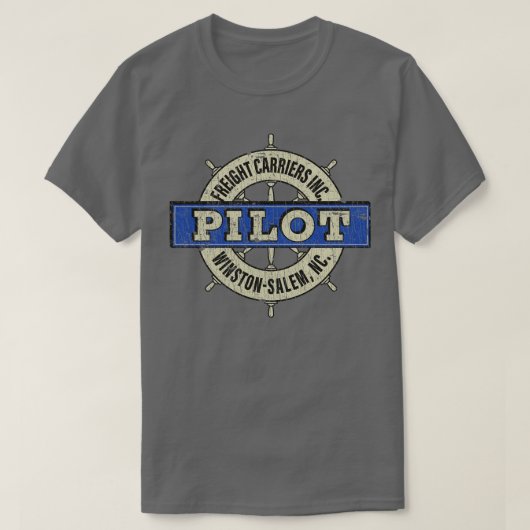 Traucking Pilot Freight Carriers Inc T-shirt (Design voorkant)