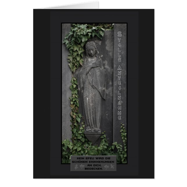 Trauerkarte (Voorkant)