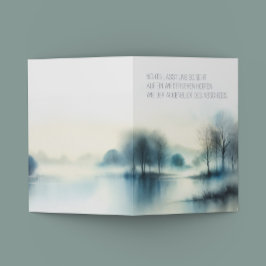 Trauerkarte "Augenblick des Abschieds"