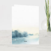 Trauerkarte "im Herzen geblieben" Kaart (Achterkant)