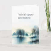 Trauerkarte "im Herzen geblieben" Kaart (Voorkant)