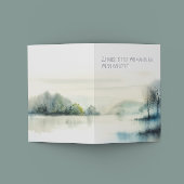 Trauerkarte "Zuhause" Aankondiging