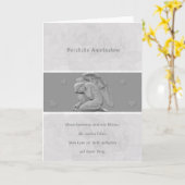 Trauernder Engel Kaart (Gele Bloem)