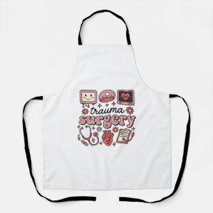 Trauma chirurgie vintage medische vector shirt ont schort